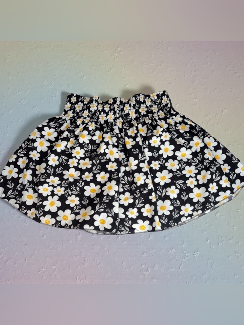 SHEIN Black Floral Mini Shorts​